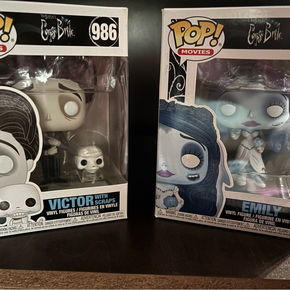 Corpse Bride Funko Pops